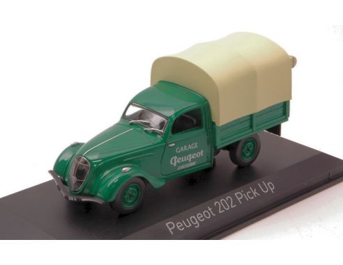 Norev NV472212 PEUGEOT 202 PICK UP 1947 GARAGE PEUGEOT 1:43 Modellino