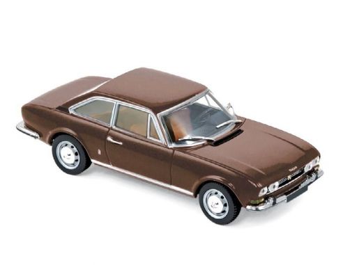 Norev NV475433 PEUGEOT 504 COUPE' 1969 BROWN METALLIC 1:43 Modellino