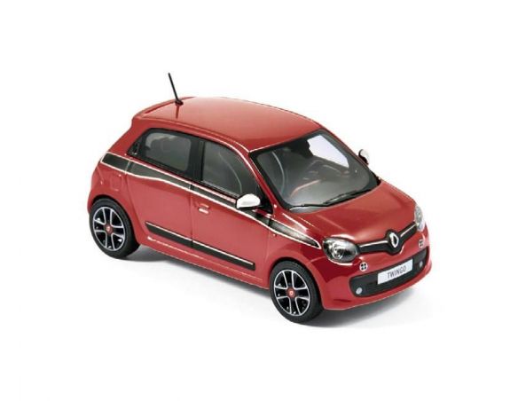 Norev NV517416 RENAULT TWINGO SPORT PACK 2014 FLAMME RED 1:43 Modellino