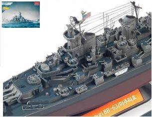 Accademy ACD14223 USS MISSOURI KIT 1:700 Modellino