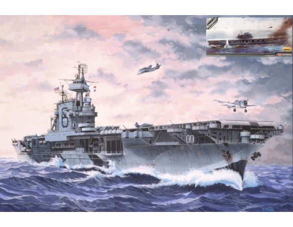 Accademy ACD14224 USS ENTERPRISE CV-6 KIT 1:700 Modellino