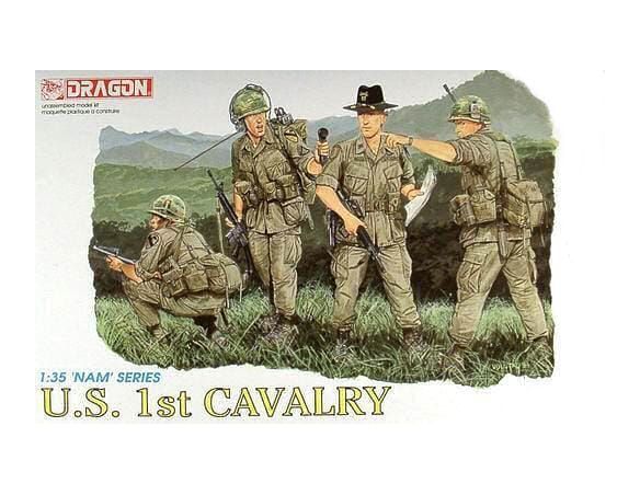 Dragon D3312 US 1st CAVALRY KIT 1:35 Modellino