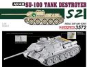 Dragon D3572 EGYPTIAN ARMY SU-100 TANK DESTROYER SIX DAY WAR KIT 1:35 Modellino