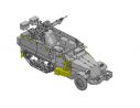 Dragon D3586 IDF M3 HALFTRACK W/TCM-20 KIT 1:35 Modellino