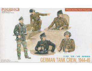Dragon D6014 GERMAN TANK CREW 1944-45  KIT 1:35 Modellino