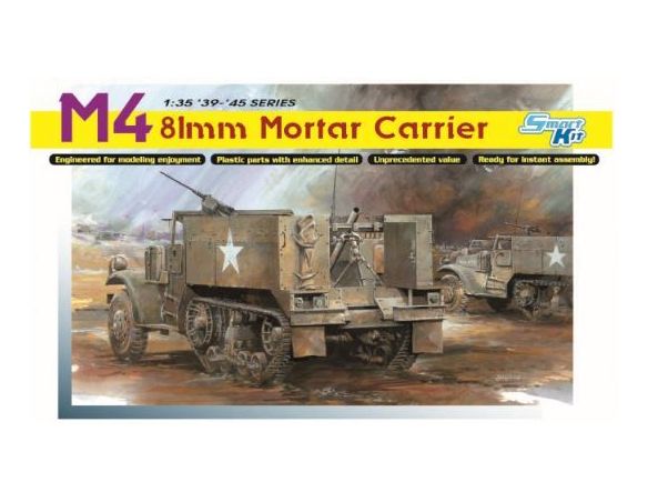 Dragon D6361 M4 81 mm MORTAR CARRIER KIT 1:35 Modellino