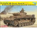Dragon D6642 PZ.KPFW.III (5 cm) AUSF.H KIT 1:35 Modellino