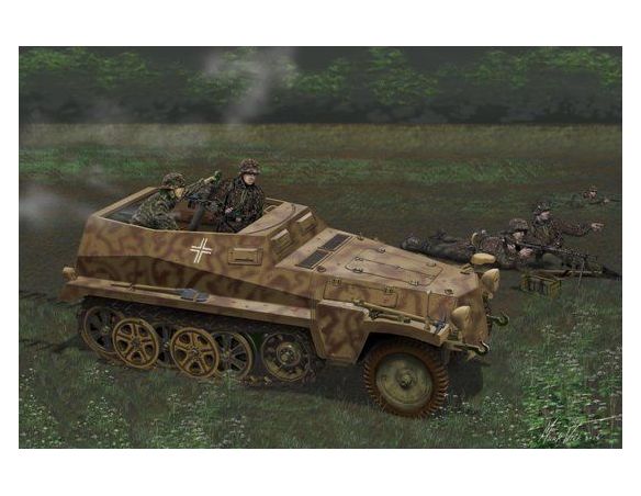 Dragon D6858 SD.KFZ 250/7 MORTAR CARRIER KIT 1:35 Modellino