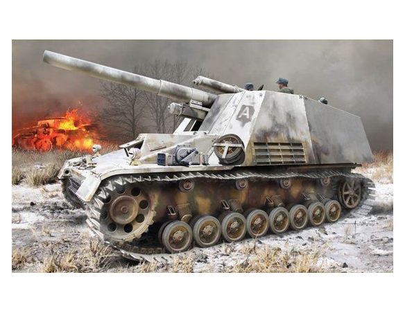 Dragon D6876 SD.KFZ 165 HUMMEL INITIAL PRODUCTION W/WINTERKETTEN KIT 1:35 Modellino