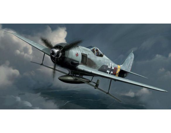 Hasegawa HG01984 FOCKE-WULF FW190A-8 W/BV246 HAGELKORN KIT 1:72 Modellino