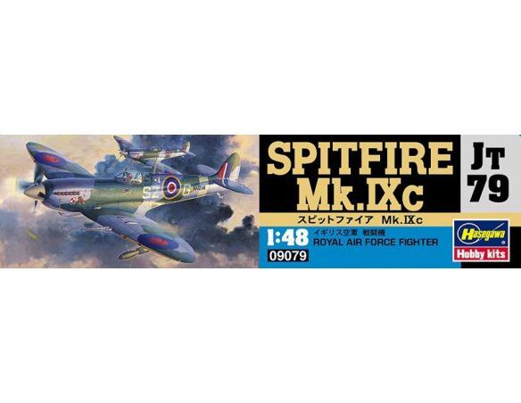 Hasegawa HGSJT79 SPITFIRE MK IX C KIT 1:48 Modellino