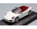 Herpa HP7111 PORSCHE 911 CARRERA 4 CABRIOLET WHITE 1:43 Modellino