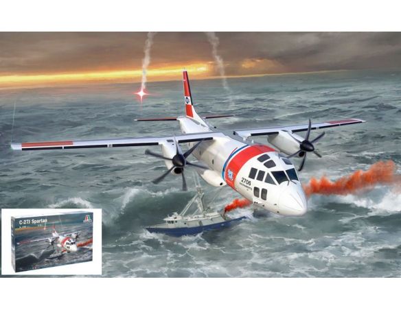 Italeri IT1402 C-27J SPARTAN  KIT 1:72 Modellino