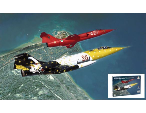 Italeri IT2777 F-104G STARFIGHTER SPECIAL COLOR KIT 1:48 Modellino
