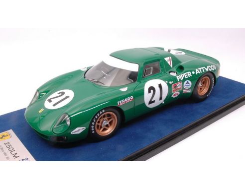 Looksmart LS18LM08 FERRARI 250 LM N.21 7th LM 1968 D.PIPER-R.ATTWOOD 1:18 Modellino