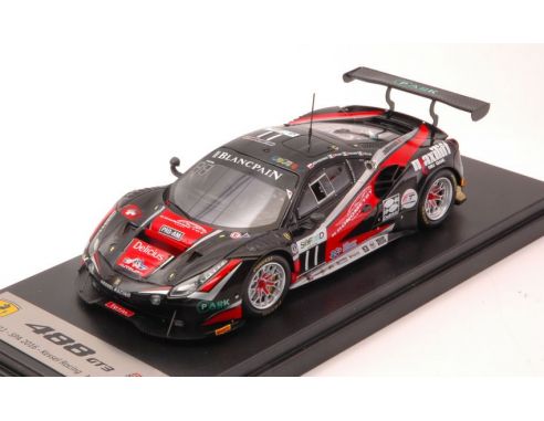 Looksmart LSRC21 FERRARI 488 GT3 N.11 23th 24H SPA 2016 BONACINI-RIZZOLI-PICCINI 1:43 Modellino