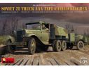 Miniart MIN35257 SOVIET 2t TRUCK AAA TYPE W/FIELD KITCHEN KIT 1:35 Modellino