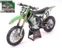 New Ray NY57673K KAWASAKI KX 450F N.22 CHAD REED 1:12 Modellino