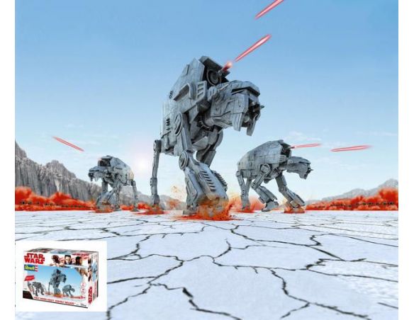 Revell RV06761 STAR WARS FIRST ORDER HEAVY ASSAULT WALKER KIT 1:164 Modellino