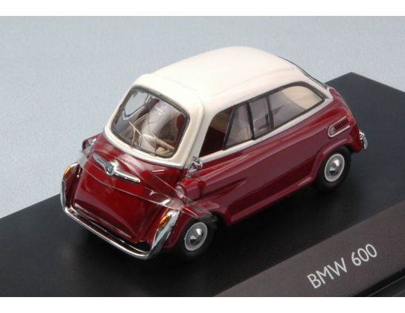 Schuco SH2356 BMW 600 AMARANT/WHITE 1:43 Modellino