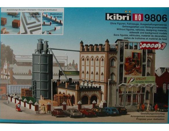 Kibri 9806 Fabbrica di Giocattoli Kit Modellino