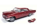 Auto World AMM1097 PONTIAC GRAND PRIX 1962 BURGUNDY 1:18 Modellino