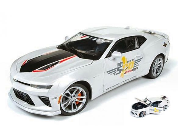 Auto World AW236 CHEVY CAMARO INDY PACE CAR 2017 40th ANNIVERSARY 1:18 Modellino