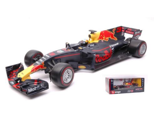 Bburago BU18002R RED BULL RB13 D.RICCIARDO 2017 N.3 1:18 Modellino