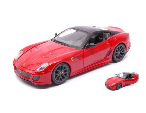 BBURAGO BU26019R FERRARI 599 GTO (Gran Turismo Omologata) 2010 RED 1:24 Modellino