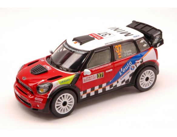 Bburago BU41101E MINI JOHN COOPER N.37 2nd MONTE CARLO 2012 D.SORDO-C.DEL BARRIO 1:32 Modellino