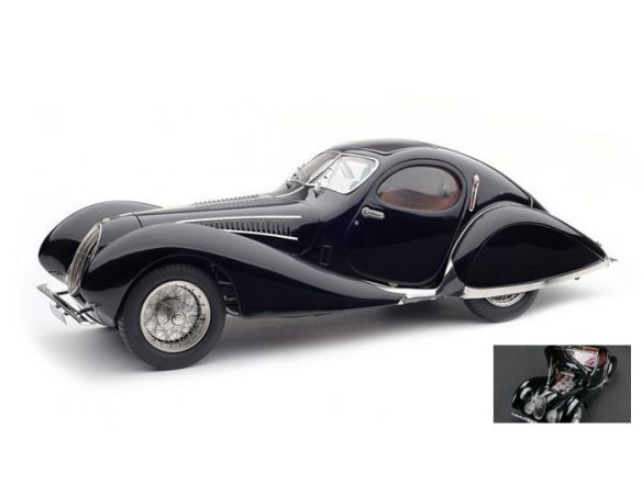 CMC CMC166 TALBOT LAGO COUPE' T150C SS TEARDROP 1937-39 BLACK 1:18 Modellino
