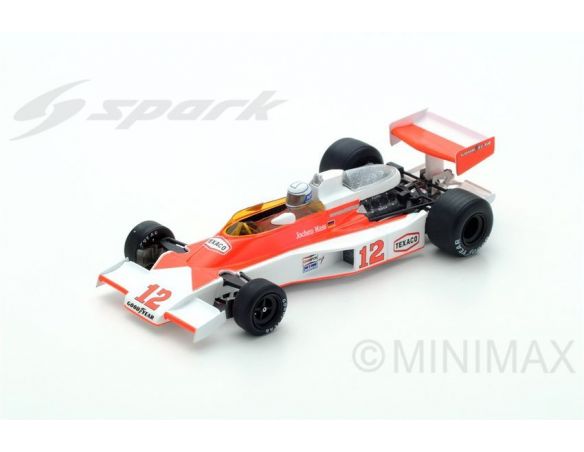 Spark Model S4361 MC LAREN M23 J.MASS 1976 N.12 5th MONACO GP 1:43 Modellino