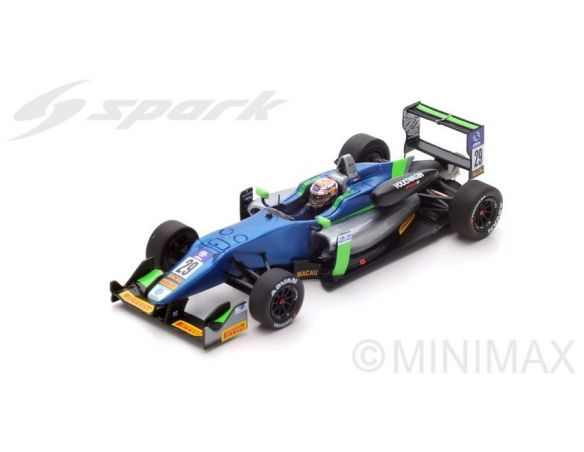 Spark Model S43MF16 DALLARA F3 N.29 WINNER MACAU GP 2016 ANTONIO FELIX DA COSTA 1:43 Modellino