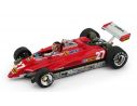 Brumm BM0593CH FERRARI 126 C2 G.VILLENEUVE 1982 N.27 BRAZIL GP + PILOTA 1:43 LIM.250 Modellino