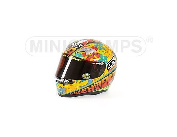 Minichamps PM327030086 CASCO V.ROSSI VALENCIA 2003 1:2 Modellino