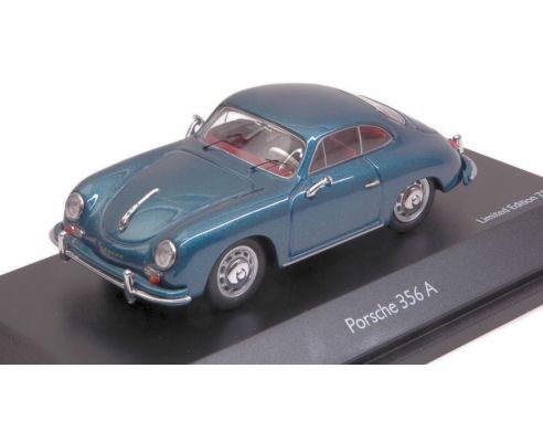 Schuco SH2565 PORSCHE 356A COUPE' METALLIC BLUE 1:43 Modellino