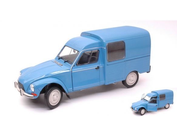 Solido SL1800401 CITROEN ACADIANE 1984 PASTEL BLUE 1:18 Modellino