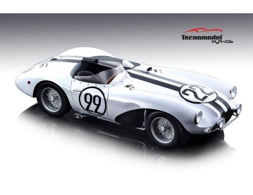 Tecnomodel TMD1828A ASTON MARTIN DB3 S N22 DNF LM 1954 C.SHELBY-P.FRERE 1:18 Modellino