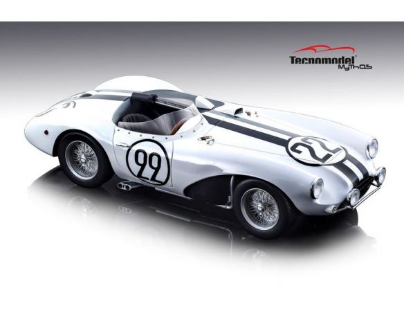 Tecnomodel TMD1828A ASTON MARTIN DB3 S N22 DNF LM 1954 C.SHELBY-P.FRERE 1:18 Modellino