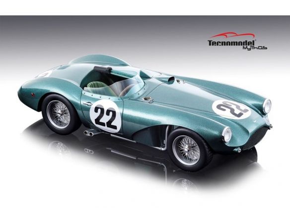 Tecnomodel TMD1828B ASTON MARTIN DB3 S N.22 WINNER GP SPA 1955 P.FRERE 1:18 Modellino