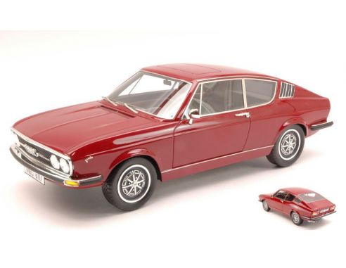 KK Scale KK180002 AUDI 100 COUPE' S 1970 DARK RED LIMITED 400 PCS 1:18 Modellino