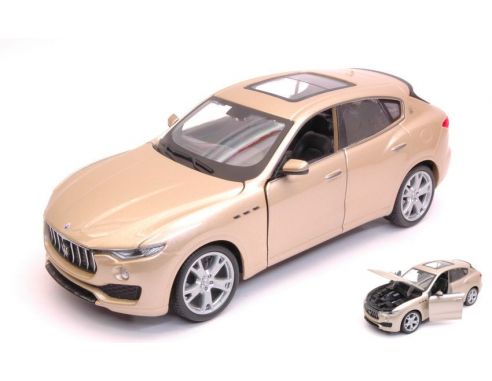 Bburago BU21081G MASERATI LEVANTE 2016 LIGHT GOLD 1:24 Modellino