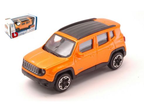 BBURAGO BU30385O JEEP RENEGADE 2014 ORANGE 1:43 Modellino
