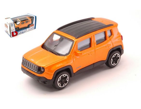 BBURAGO BU30385O JEEP RENEGADE 2014 ORANGE 1:43 Modellino