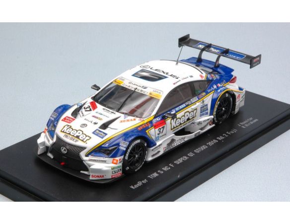 Ebbro EB45455 LEXUS RC F N.37 3rd SUPER GT500 FUJI 2016 J.ROSSITER-R.HIRAKAWA 1:43 Modellino