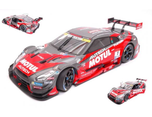 Ebbro EB81044 NISSAN GT-R N.1 9th SUPER GT500 SUGO 2016 T.MATSUDA-R.QUINTARELLI 1:18 Modellino