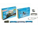 Heller HL1055 TRENO ELETTRICO D.C6 LIMA FREIGHT TRAIN SET cm 128x75 SCALA H0 1:87 Modellino