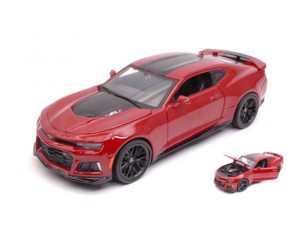 Maisto MI31512R CHEVROLET CAMARO ZL1 2017 RED 1:24 Modellino