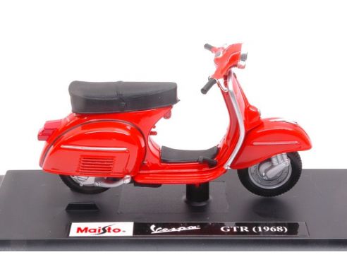 Maisto MI5090R VESPA 125 GTR 1968 RED 1:18 Modellino