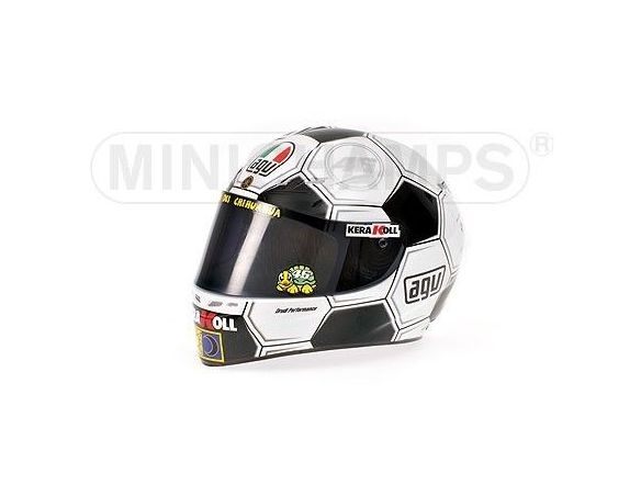 Minichamps PM328080086 CASCO V.ROSSI 2008 BARCELLONA 1:2 Modellino
